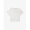 Chloé White T-shirt With Logo In Offwhite