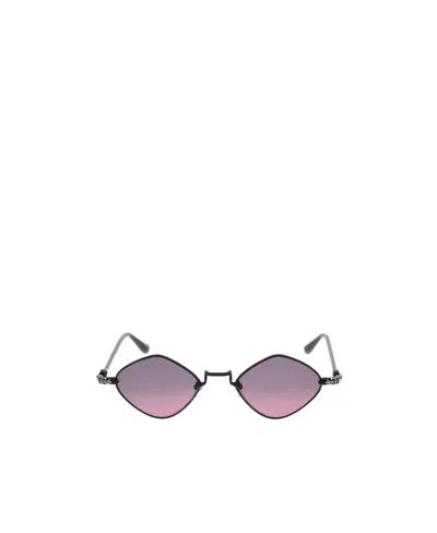 Chrome Hearts Irregular Sunglasses In Purple