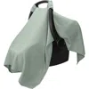 Comfy Cubs Muslin Cotton Baby Car Seat Cover In Fern
