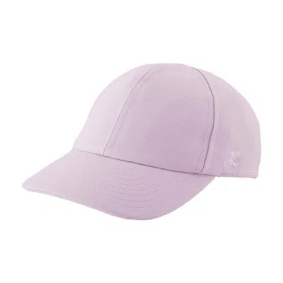Courrèges Signature Cap In Pink