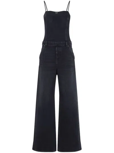 Diesel Sleeveless Jumpsuit In Multicolor