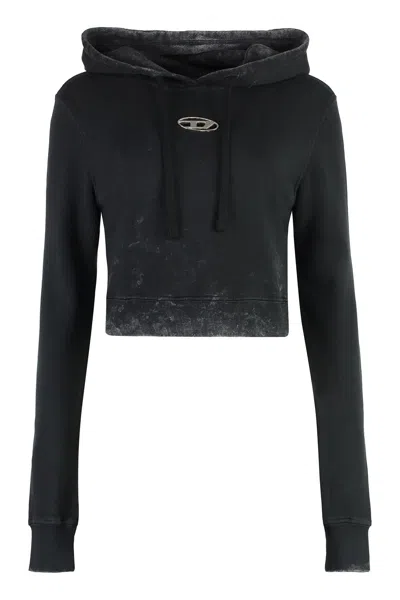 DIESEL DIESEL F-SLIMMY-P5 COTTON HOODIE