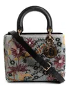 DIOR DIOR MULTICOLOR EMBROIDERED LADY DIOR (AUTHENTIC PRE-LOVED)