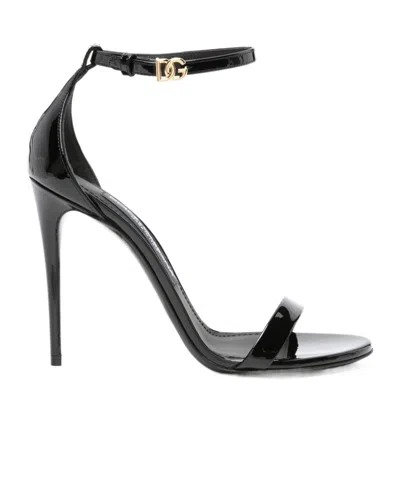 DOLCE & GABBANA 105MM LEATHER SANDALS