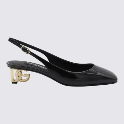 Dolce & Gabbana Black Leather Pumps