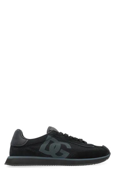 Dolce & Gabbana Dg Cushion Low-top Sneakers In Black