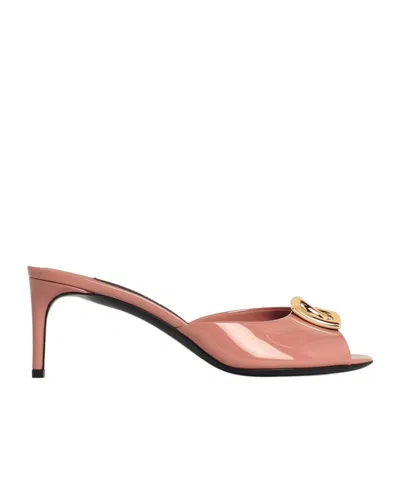 Dolce & Gabbana High-heeled Sandals In Pink