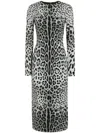 DOLCE & GABBANA LEOPARD-PRINT DRESS