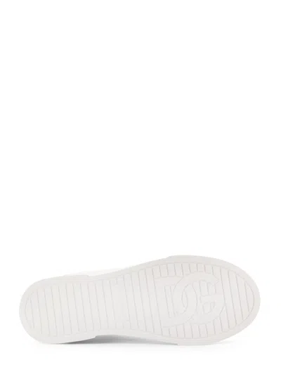 Dolce & Gabbana Portofino Sneakers In White
