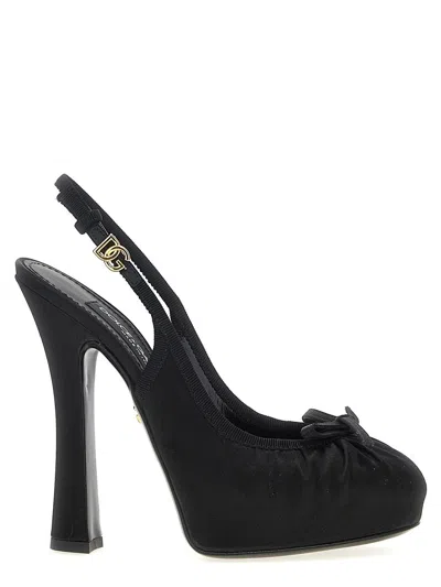 Dolce & Gabbana Sandals In Black