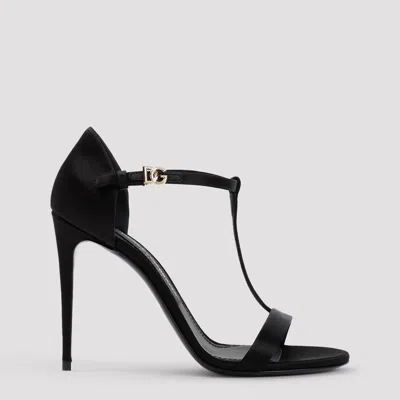 Dolce & Gabbana Sandals In Nero
