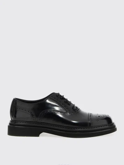 Dolce & Gabbana Brogue Shoes  Men Color Black In Schwarz