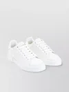 DOLCE & GABBANA SNEAKERS LEATHER RUBBER SOLE