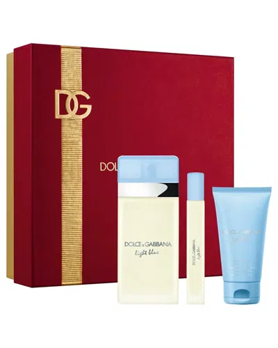 Dolce & Gabbana Women's 3.3oz Light Blue 3pc Set