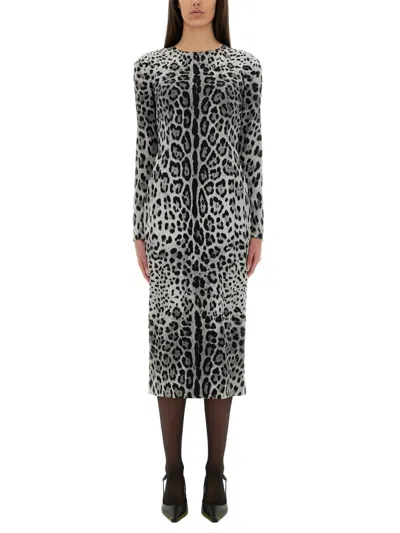 DOLCE & GABBANA DOLCE & GABBANA WOMEN CHARMEUSE SHEATH LONGUETTE DRESS