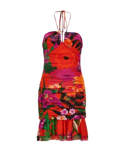 Emanuel Ungaro Bellamy Dress In Multicolor
