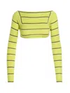 EMILIO PUCCI EMILIO PUCCI CUT OUT CROPPED SWEATER