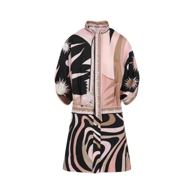 Emilio Pucci Dress In Beige