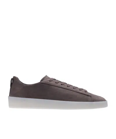 Essentials Lace-up Low-top Sneakers In Black