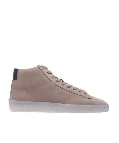 Essentials Round-headed Sneakers In Nude