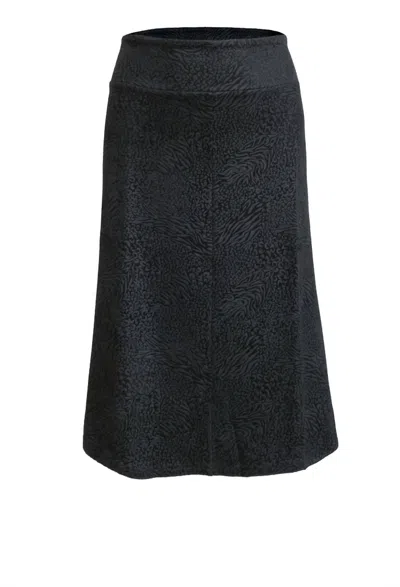 Ethyl Women's Faux Suede Skirt In Black