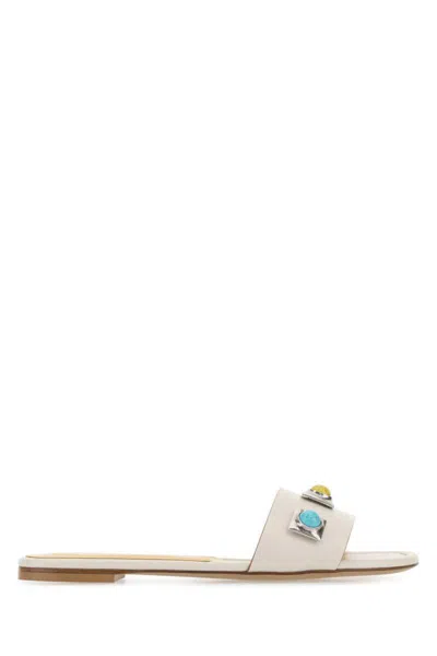 Etro Slippers In White