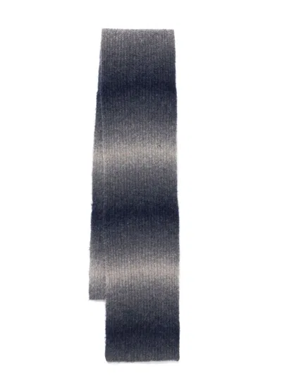 Etudes Studio Gradient-effect Scarf In 蓝色