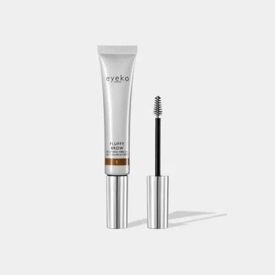 Eyeko Fluffy Brow Volumising Fibre Gel (various Shades) - 2 In 2 - Taupe Brown