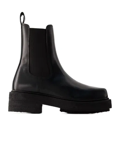 Eytys Ortela Ii 50mm Leather Boots In Black