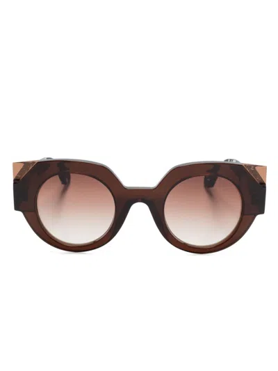 Face À Face Screen 1 Sunglasses In Black