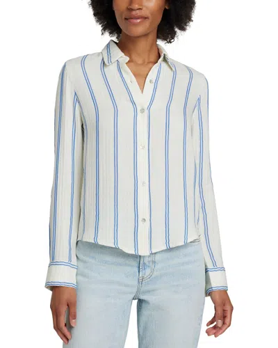 Faherty Gauze Shirt In White