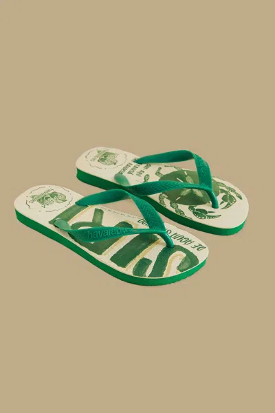 Farm Rio Active Farm Siri Havaianas Sandals In Green