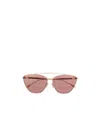 FENDI BAGUETTE AVIATOR-FRAME SUNGLASSES
