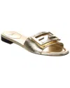 Fendi Baguette Leather Sandal