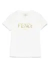 FENDI LOGO-PRINT T-SHIRT