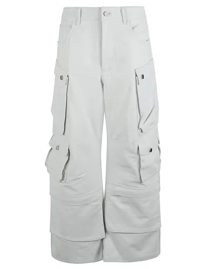 Fermas Club Leather Cargo Pants