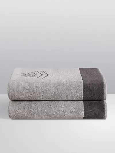 Four Seasons At Home Resort Towel Set In Gray