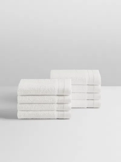 Four Seasons At Home Spa Wash Cloth Set In White