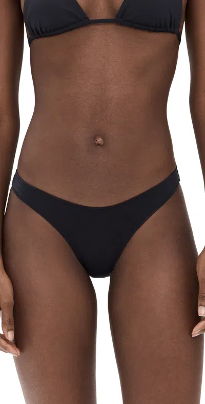 Frankies Bikinis Black Dove Classic Bikini Bottom