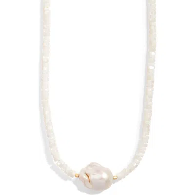 Frasier Sterling Amalfi Baroque Freshwater Pearl Necklace