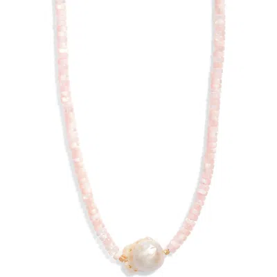 Frasier Sterling Amalfi Baroque Freshwater Pearl Necklace