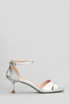 Fratelli Russo 60mm Benny Sandals In Silver