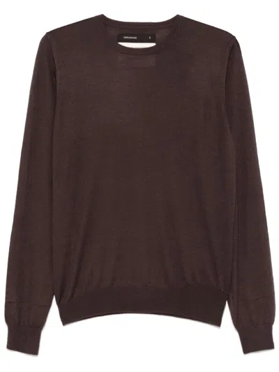 Frenckenberger Cashmere Sweater In Brown