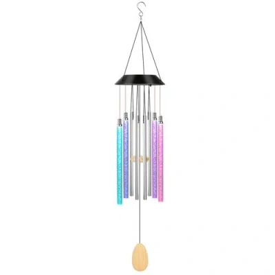 Fresh Fab Finds Solar Wind Chime Lights 7 Color Changing Decorative Lamp In Multi
