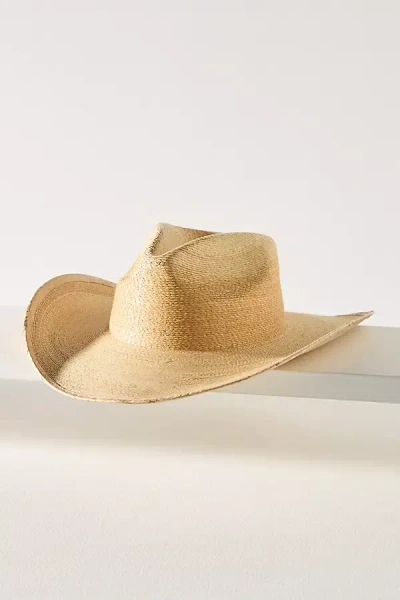 Friends Of Friends Hat Co Walker Straw Rancher In Beige