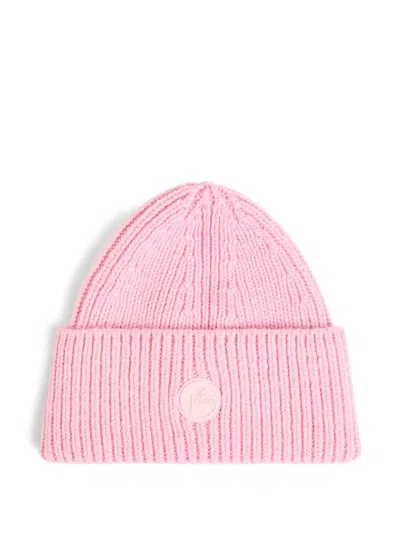Fusalp Ribbed-knit Beanie In Pink