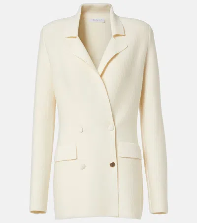 Gabriela Hearst Bowen Wool Blazer In White