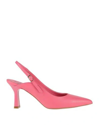 Gioia.a. Gioia. A. Woman Pumps Pink Size 7 Leather