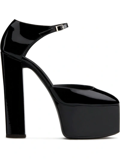 Giuseppe Zanotti Bebe 120mm Platform Pumps In Schwarz