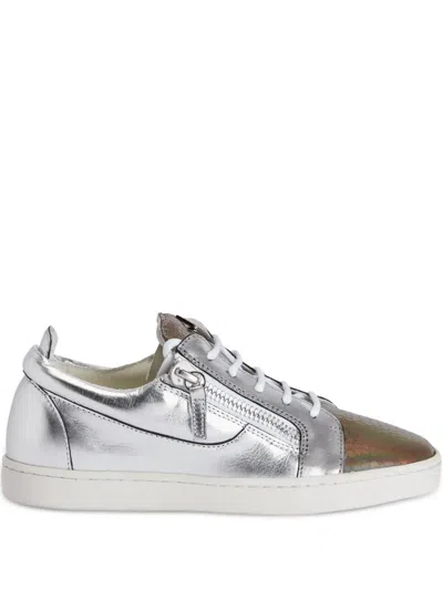 Giuseppe Zanotti Nicki Sneakers In Silver